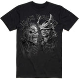 Iron Maiden: Senjutsu Large Grayscale Heads T-Shirt