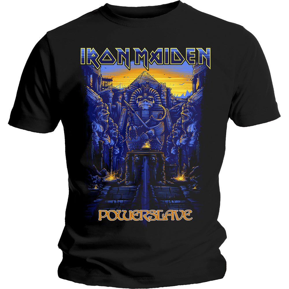 Billede af Iron Maiden Dark Ink Powerslaves T-shirt