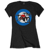 Billede af The Jam Spray Target Logo T-shirt til kvinder