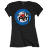 Billede af The Jam Spray Target Logo T-shirt til kvinder