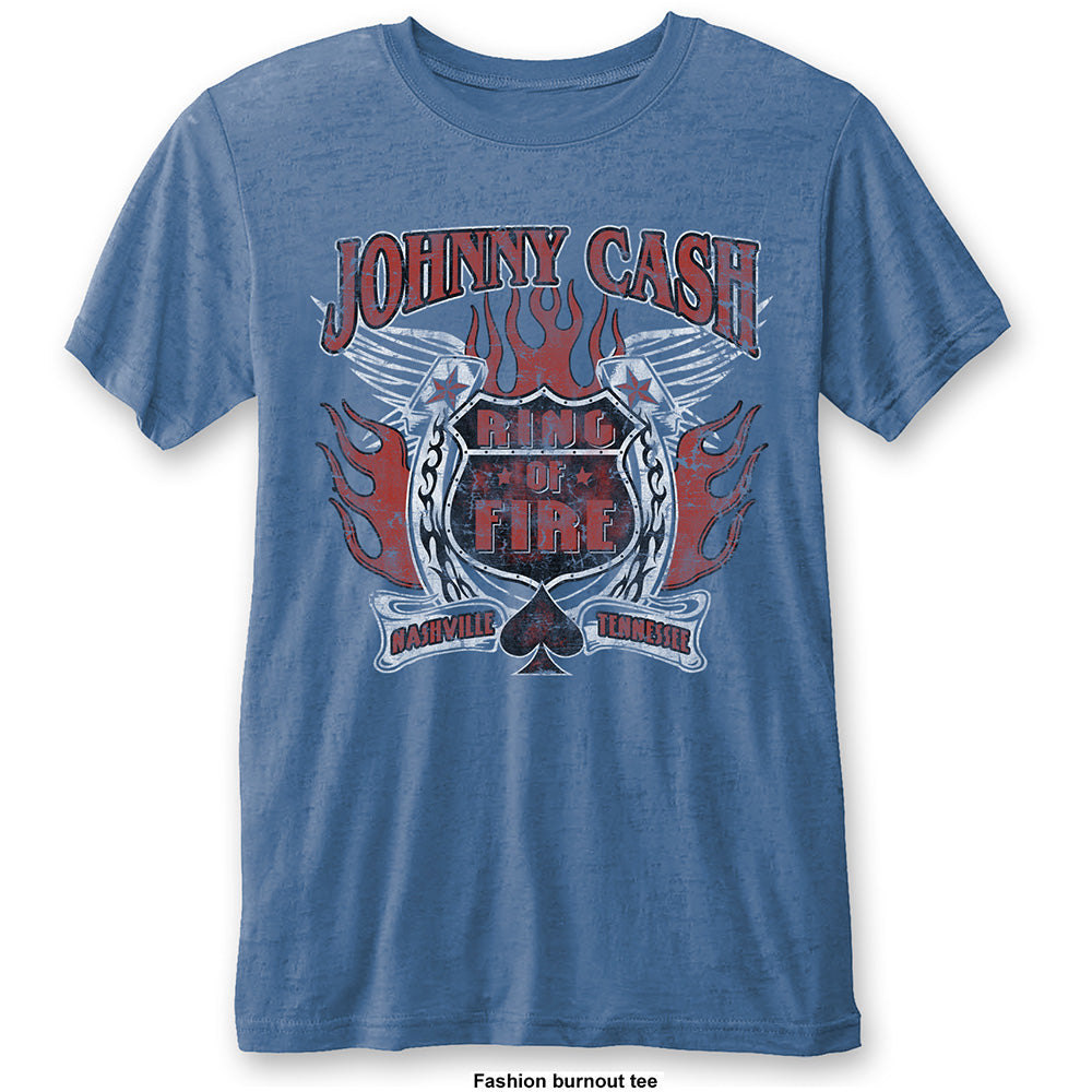 Billede af Johnny Cash Ring of Fire T-shirt