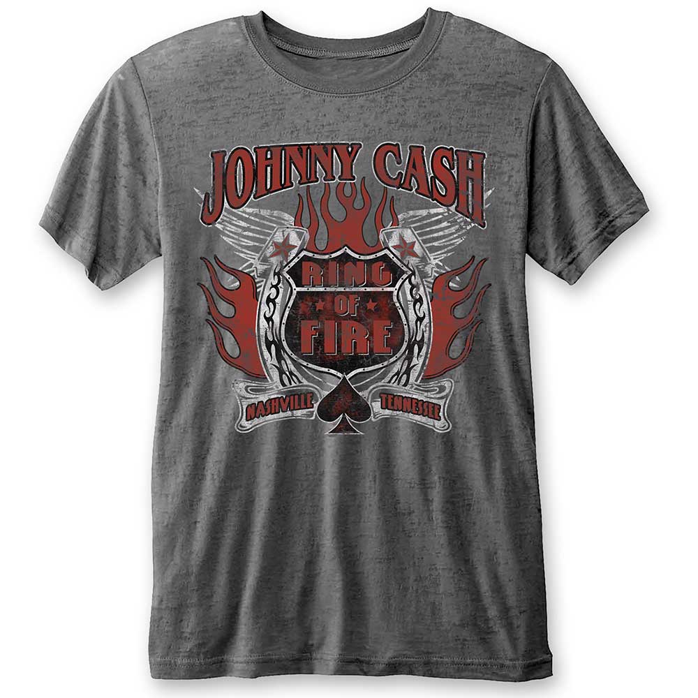 Billede af Johnny Cash Ring of Fire T-shirt