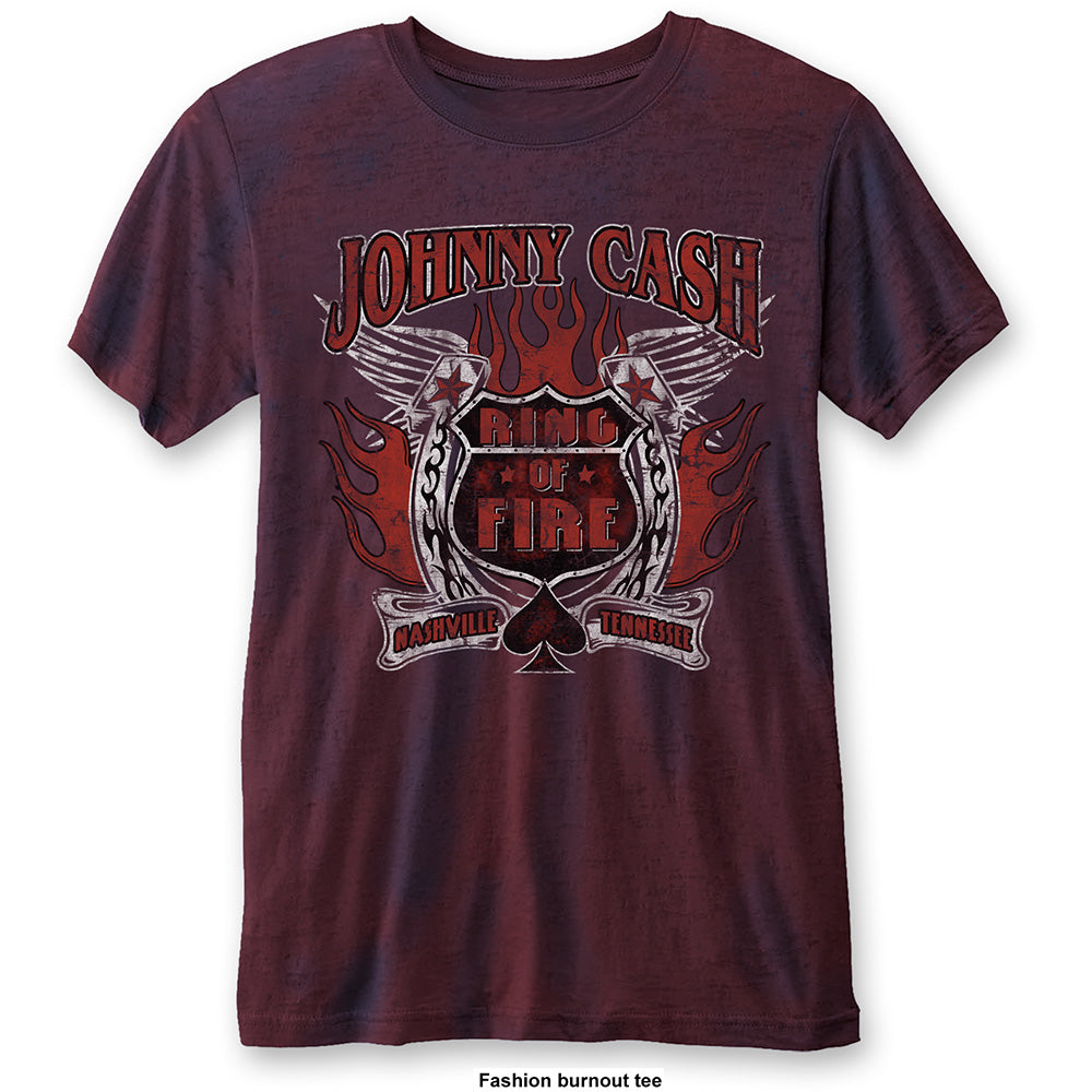 Billede af Johnny Cash Ring of Fire T-shirt