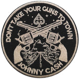 Johnny Cash: Don't Take Your Guns Standard Patch