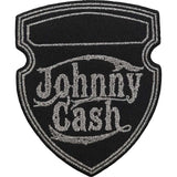 Johnny Cash: Metallic Shield Standard Patch