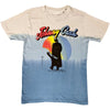 Johnny Cash: Walking Guitar T-Shirt (Dip Dye)