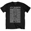 Joy Division, Unknown Pleasures White On Black T-shirt