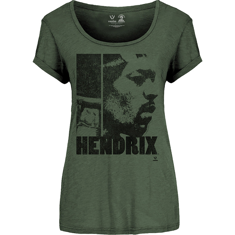 Billede af Jimi Hendrix Let Me Live T-shirt til kvinder