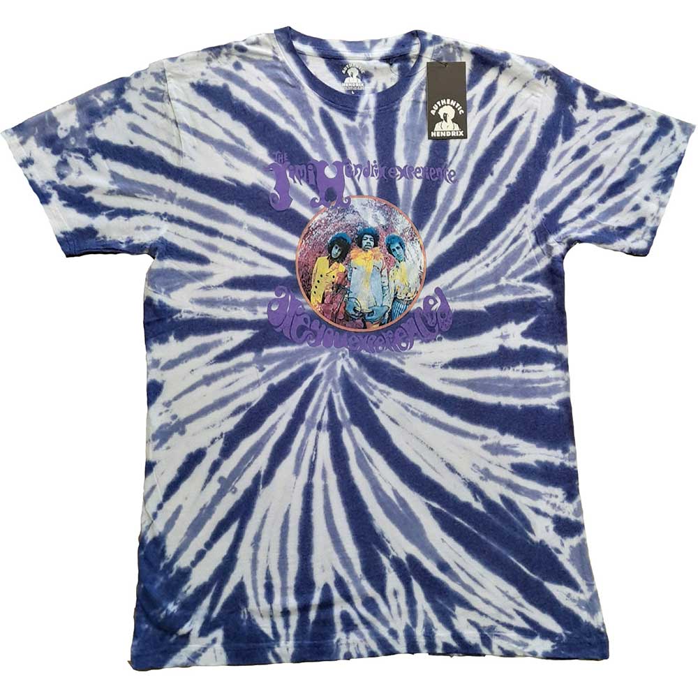 Jimi Hendrix: Are You Experienced T-Shirt (Dip-Dye)