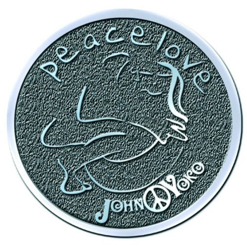 Billede af John Lennon Peace & Love Badge