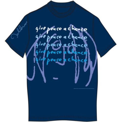 Billede af John Lennon Give Peace A Chance T-shirt