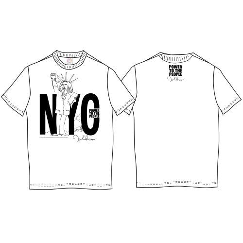 Billede af John Lennon NYC Power to the People T-shirt