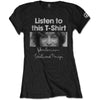 Billede af John Lennon Listen Lady T-shirt til kvinder