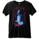 Janis Joplin: Floral Frame T-Shirt