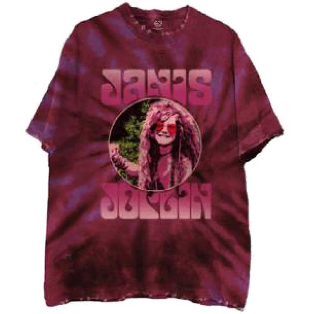 Janis Joplin: Pink Shades T-Shirt