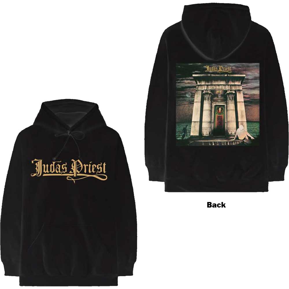 Judas Priest: Sin After Sin Logo & Album Cover Pullover Hoodie
