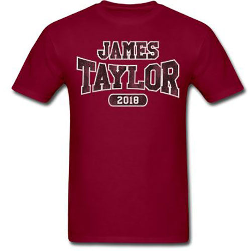 Billede af James Taylor 2018 Tour Logo T-shirt