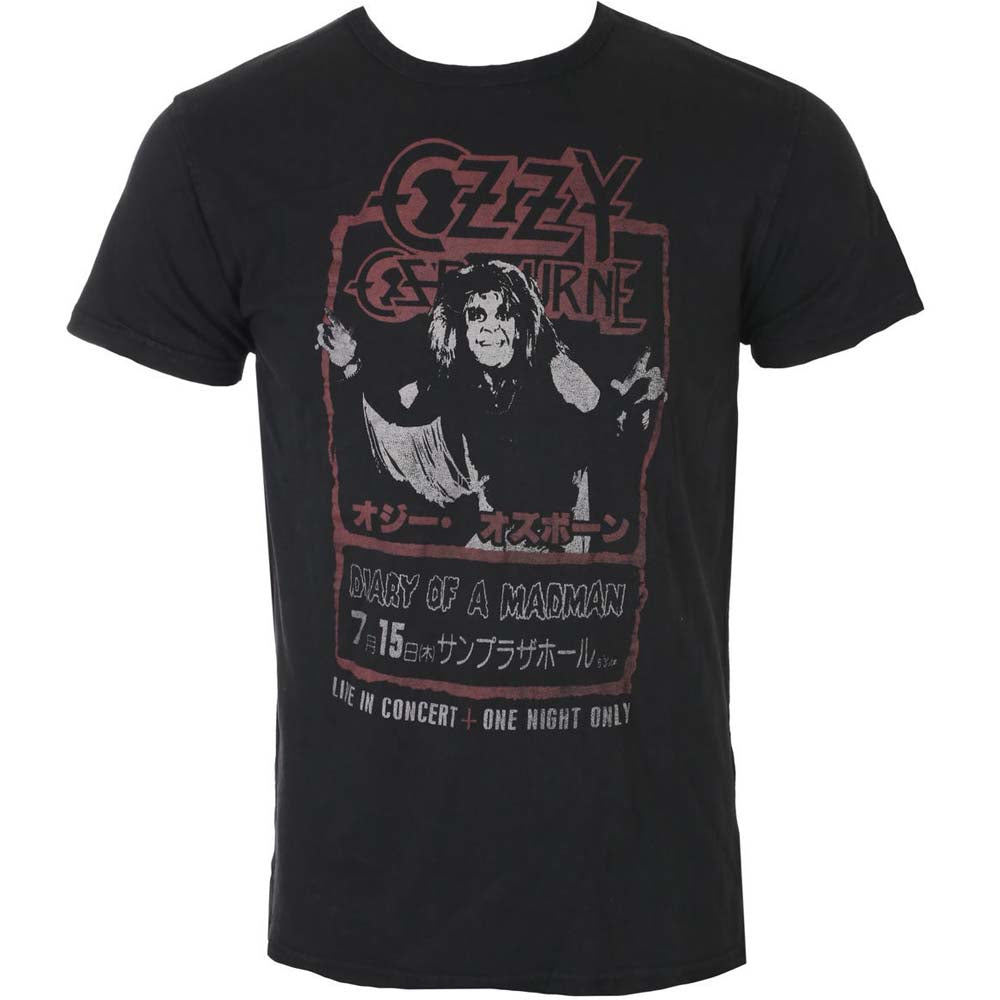 Billede af Ozzy Osbourne Japan Flyer Vintage T-shirt