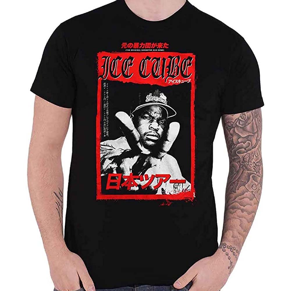 Billede af Ice Cube Kanji Peace Sign T-shirt