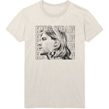 Billede af Kurt Cobain Contrast Profile T-shirt