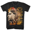 Kurt Cobain: Coloured Side View T-Shirt
