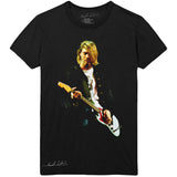 Kurt Cobain: Guitar Photo Colour T-Shirt