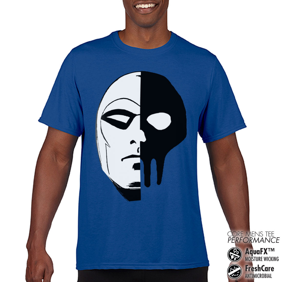 Billede af The Phantom, Icon Head Performance Mens T-Shirt