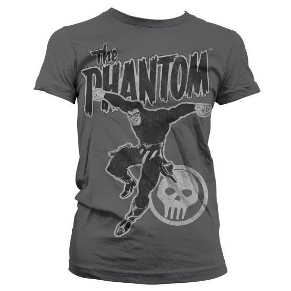 Billede af The Phantom, Jump Distressed T-shirt (Kvinder)
