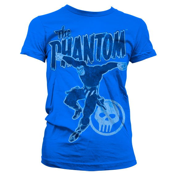 Billede af The Phantom, Jump Distressed T-shirt (Kvinder)