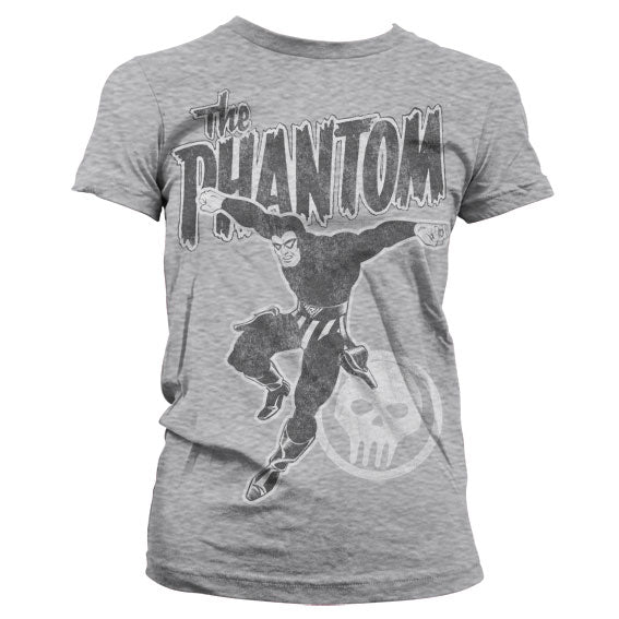 Billede af The Phantom, Jump Distressed T-shirt (Kvinder)