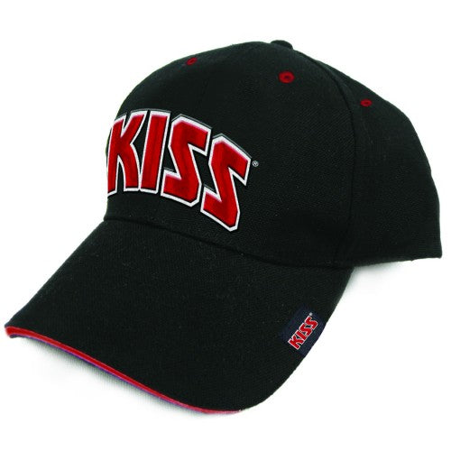 KISS, Red on White Logo (German Market) Kasket