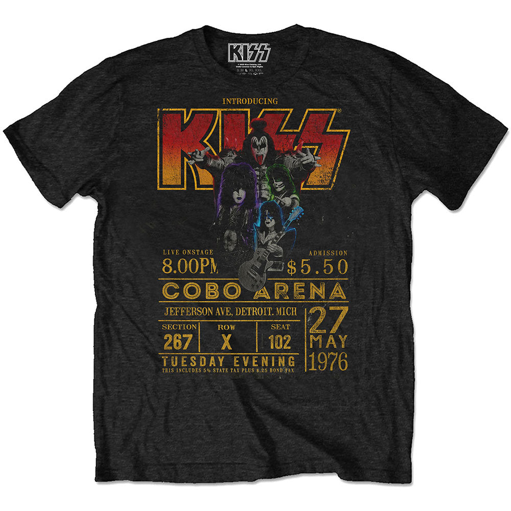 KISS: Cobo Arena '76 Eco T-Shirt