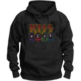 Billede af KISS Logo, Faces & Icons Hoodie
