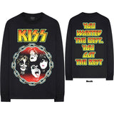 Billede af KISS You Wanted The Best Langærmet t-shirt