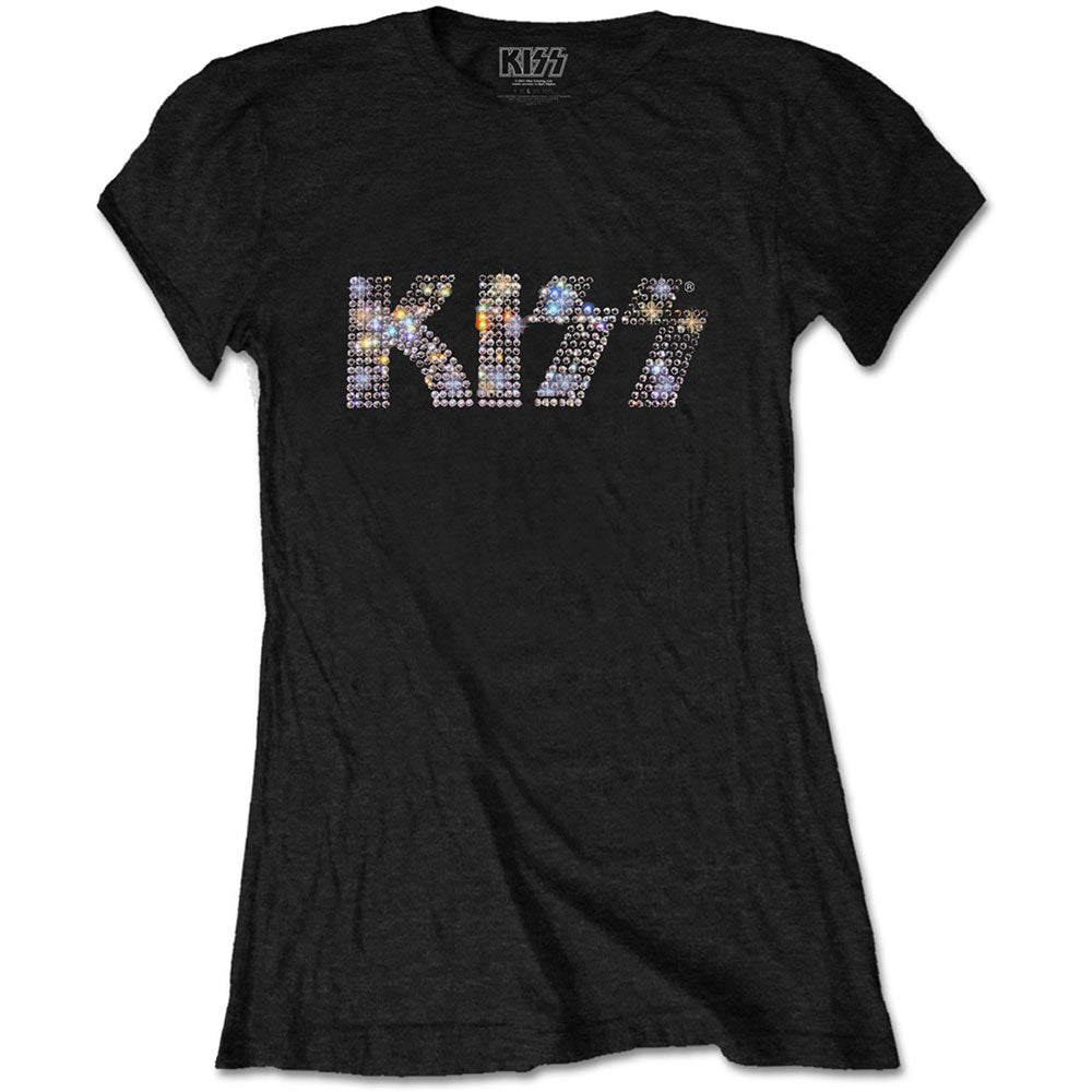 Billede af KISS Logo T-shirt til kvinder
