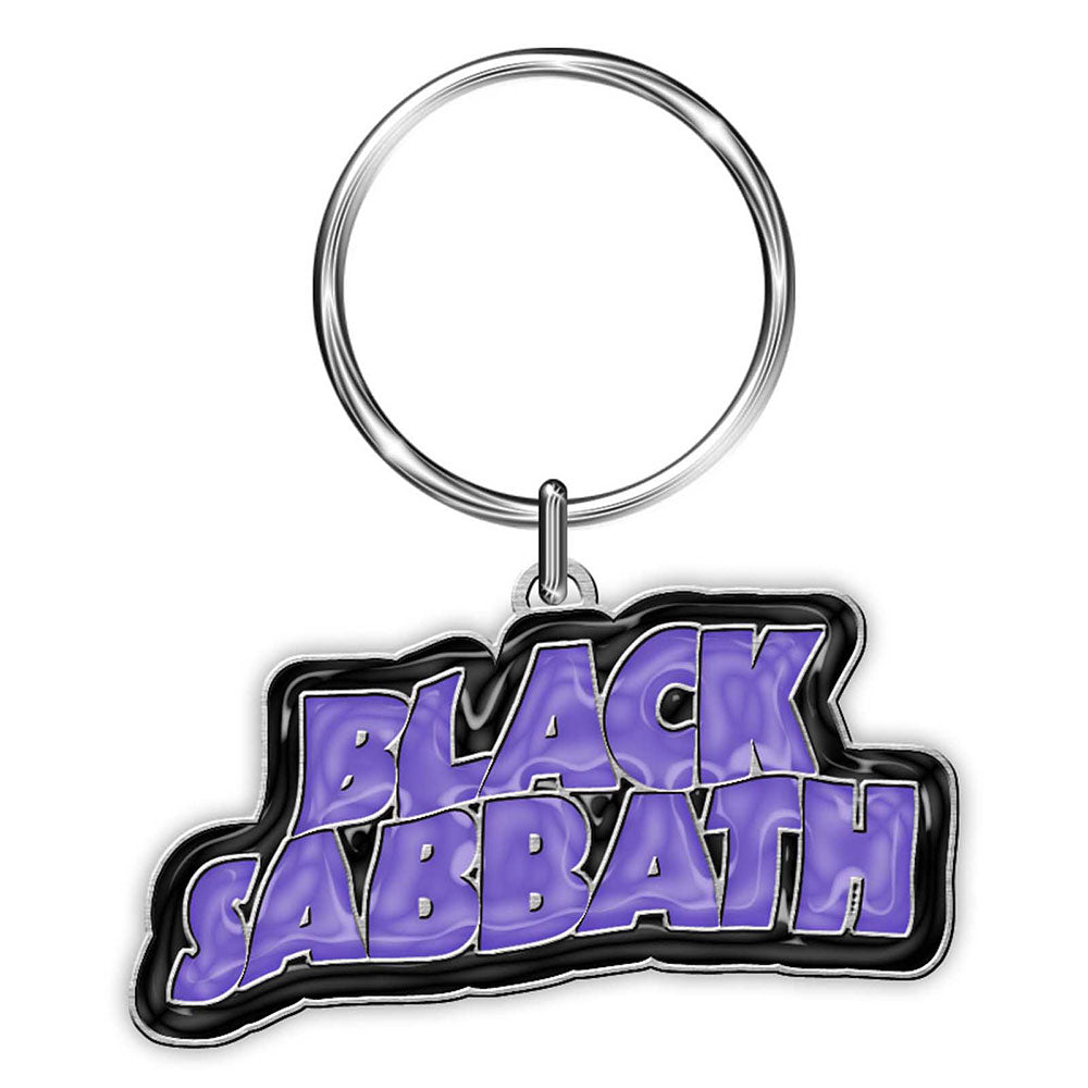 Billede af Black Sabbath Logo Nøglering