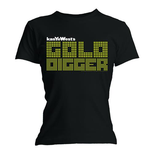 Billede af Kanye West Gold Digger T-shirt til kvinder
