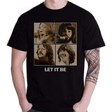 Billede af The Beatles Let It Be Sepia T-shirt