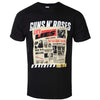 Billede af Guns N' Roses Lies Track List T-shirt