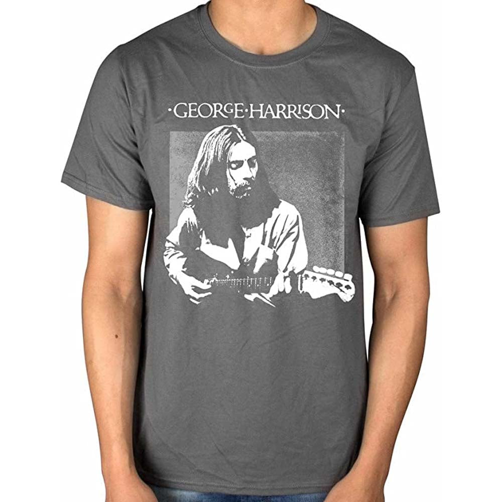 Billede af George Harrison Live Portrait T-shirt grå