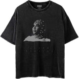 Lizzo: Special B&W Photo T-Shirt (Dye Wash)