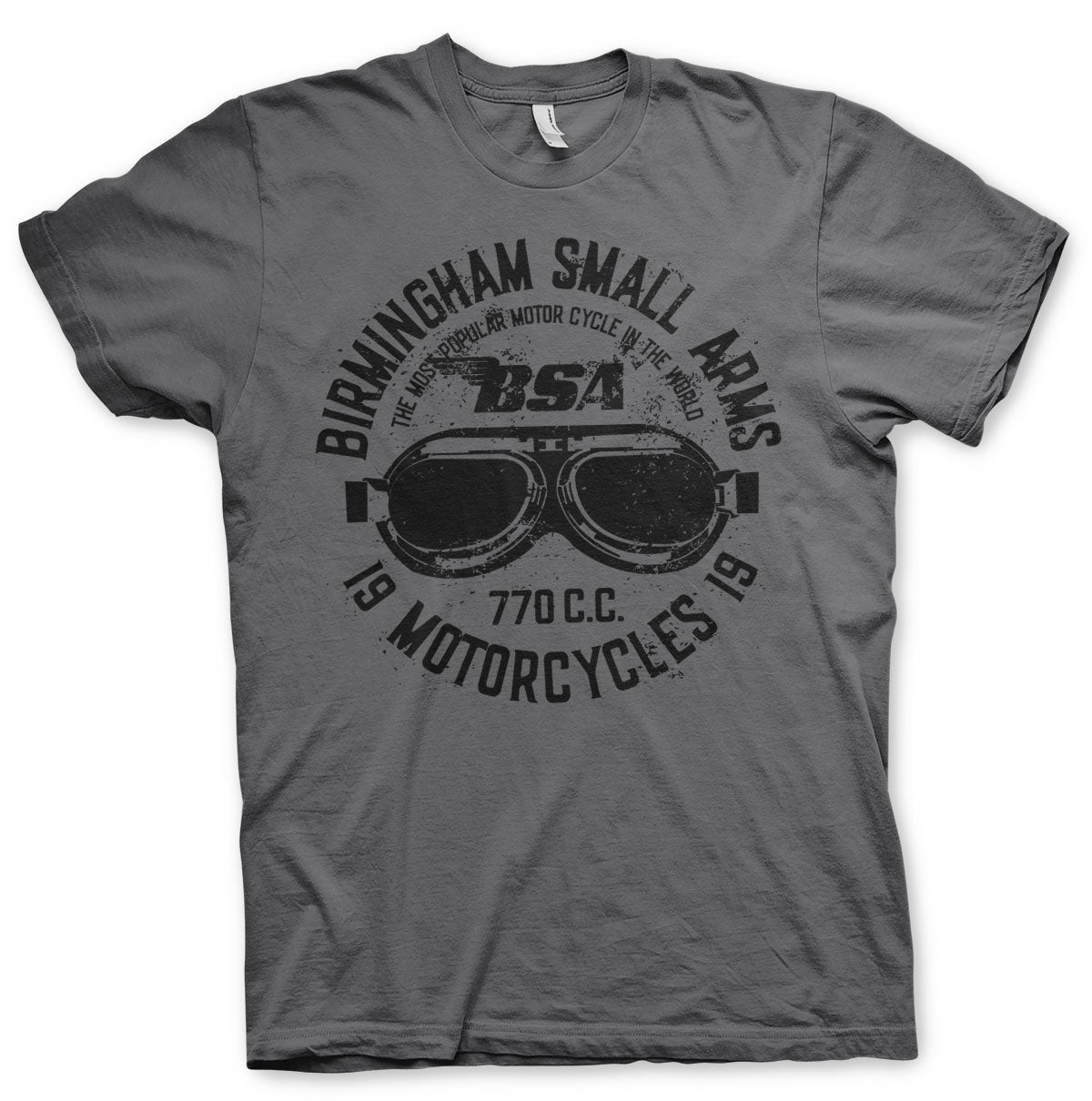 Billede af BSA, B.S.A.: Birmingham Small Arms Goggles T-Shirt