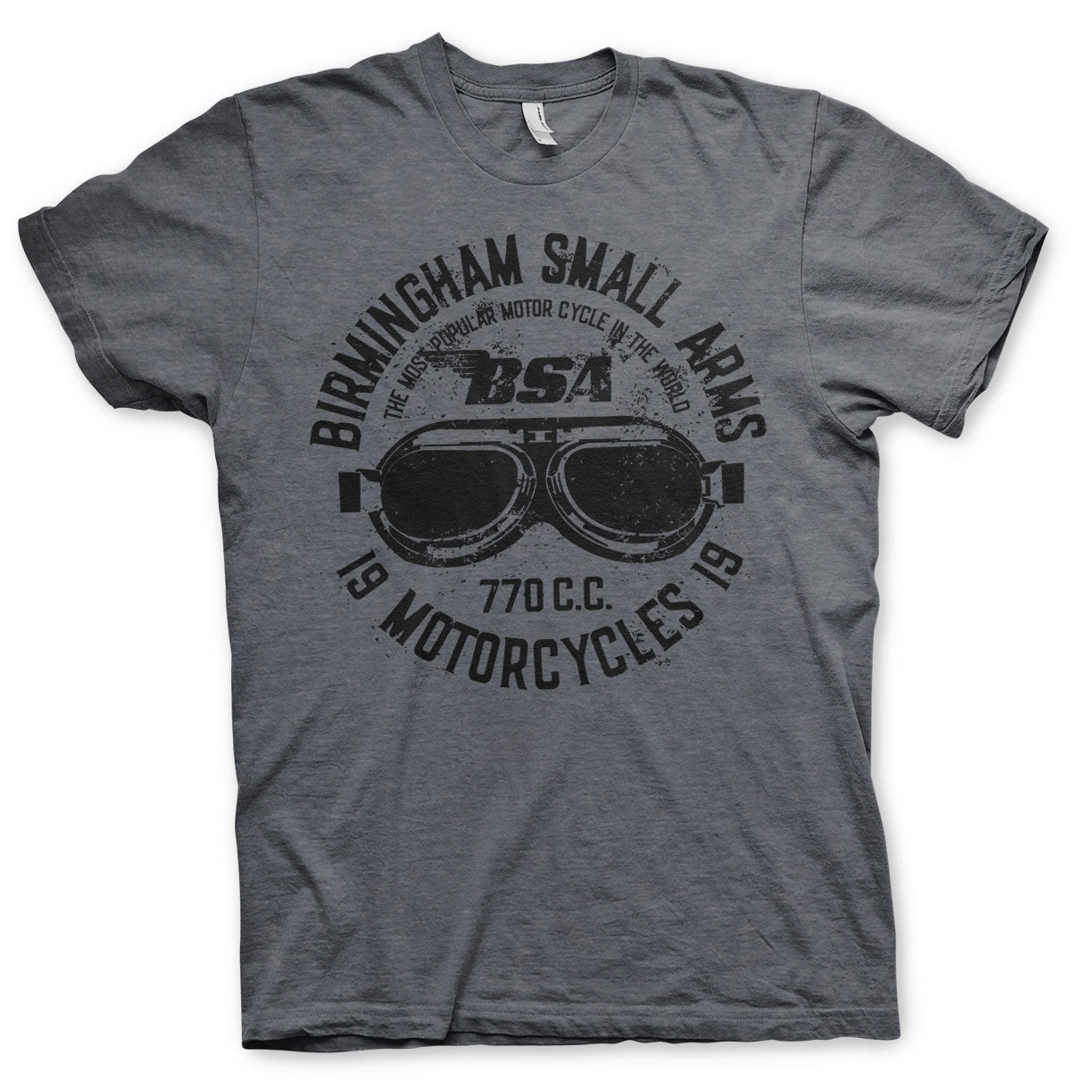 Billede af BSA, B.S.A.: Birmingham Small Arms Goggles T-Shirt