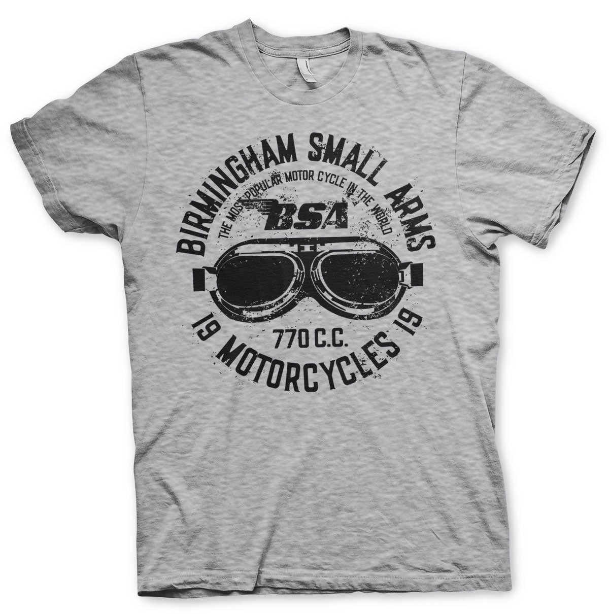 Billede af BSA, B.S.A.: Birmingham Small Arms Goggles T-Shirt