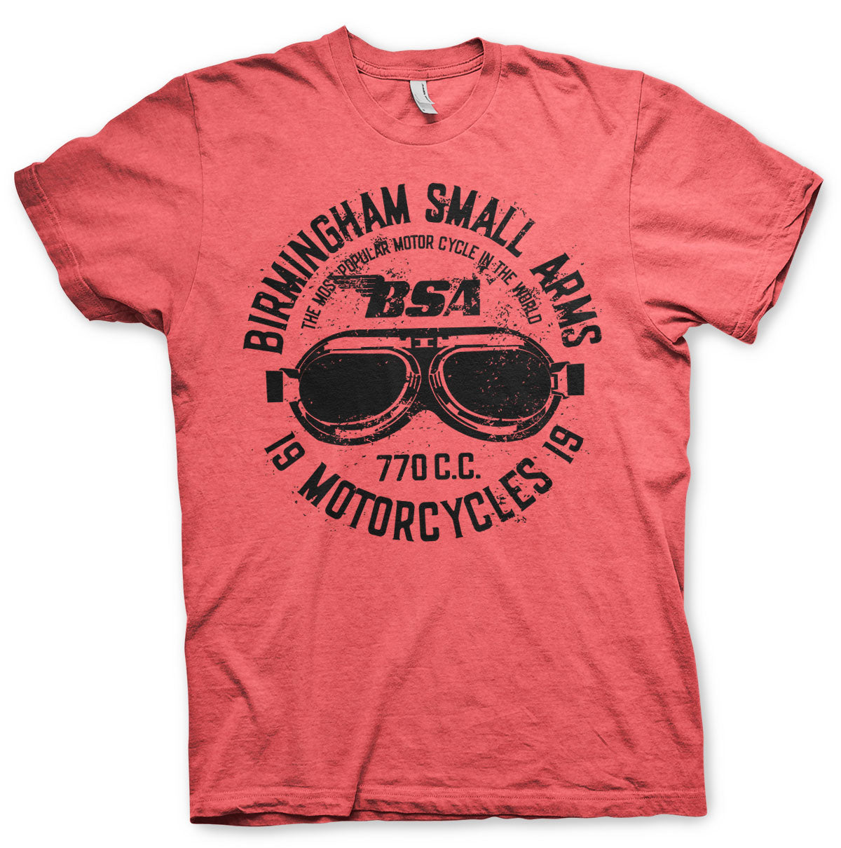 Billede af BSA, B.S.A.: Birmingham Small Arms Goggles T-Shirt