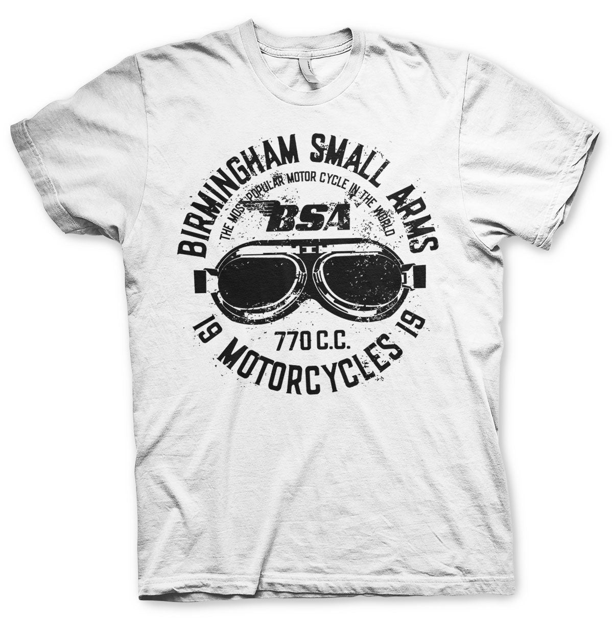 Billede af BSA, B.S.A.: Birmingham Small Arms Goggles T-Shirt