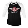 Billede af MG, MG: Wings 3/4-ærmet Raglan T-Shirt