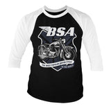 Billede af BSA, B.S.A.: 650 Shield Raglan 3/4 Sleeve T-Shirt