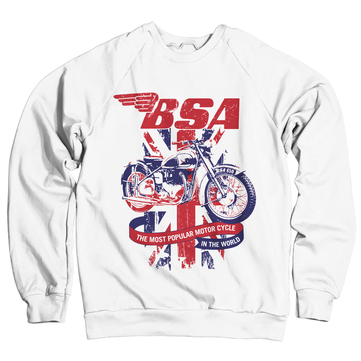 Billede af BSA, B.S.A.: Union Jack Sweatshirt