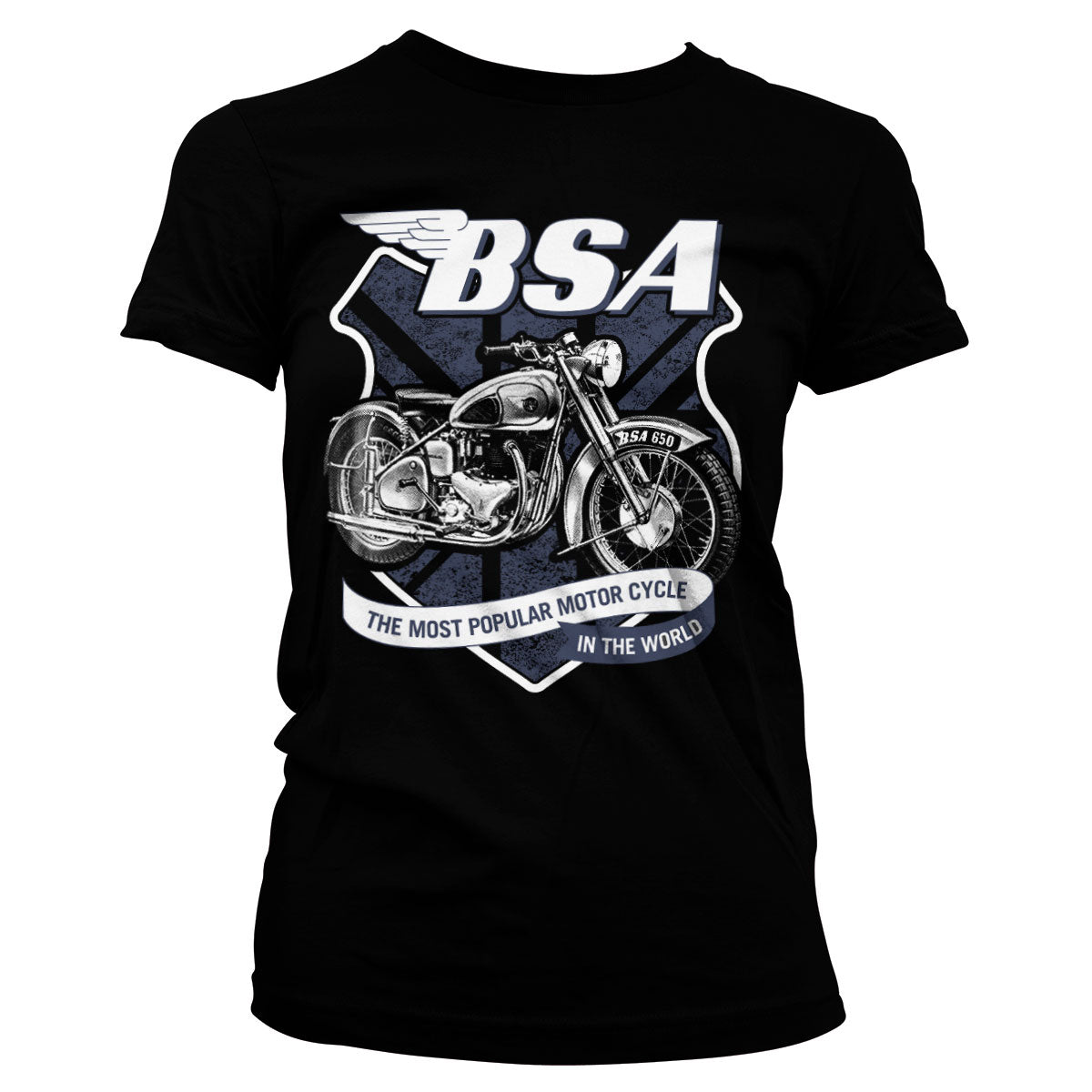 Billede af BSA, B.S.A.: 650 Shield T-Shirt (Kvinder)